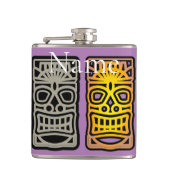 Triple Tiki sculptures Thunder_Cove Heupfles (Voorkant)