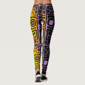 Triple Tiki sculptures Thunder_Cove Leggings (Achterkant)
