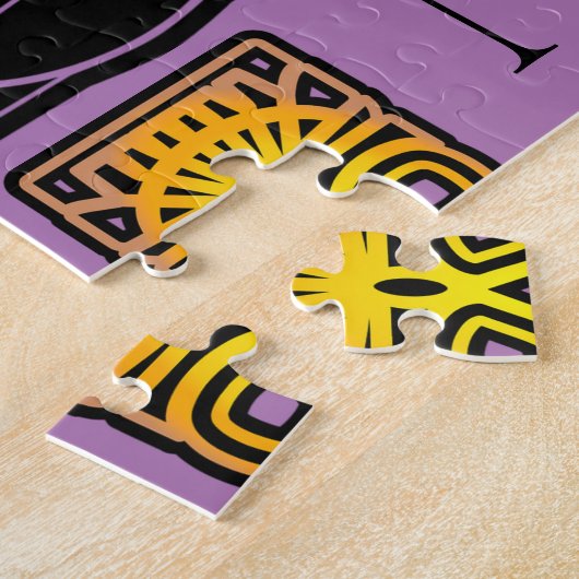 Triple Tiki sculptures Thunder_Cove Legpuzzel (Zijkant)