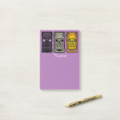Triple Tiki sculptures Thunder_Cove Post-it® Notes (Op bureau)