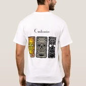 Triple Tiki sculptures Thunder_Cove T-shirt (Achterkant)