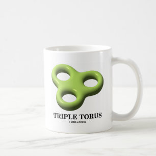 Triple Torus (topologie) Koffiemok