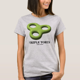 Triple Torus (Toroid) T-shirt