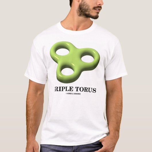 Triple Torus (Toroid) T-shirt (Voorkant)