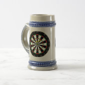 Triple Triple 20 Dart Board Group Beer Mok (Voorkant links)
