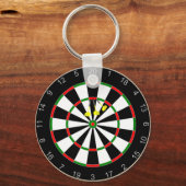 Triple Triple 20 Dart Board Group Sleutelhanger (Voorkant)
