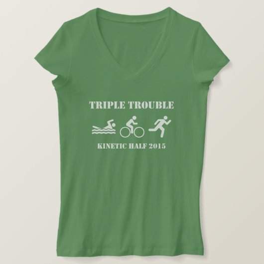 Triple Trouble 2015 T-shirt (Design voorkant)