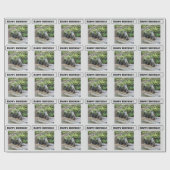 *Triple Trouble: De avonturen van Otter Triplet Cadeaupapier (Vlak)