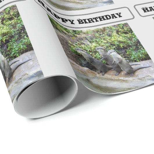 *Triple Trouble: De avonturen van Otter Triplet Cadeaupapier (Rol Hoek)