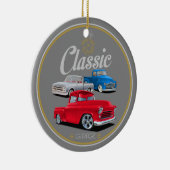 Triple Trucks Keramisch Ornament (Rechts)