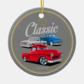 Triple Trucks Keramisch Ornament (Voorkant)