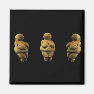 Triple Venus of Willendorf magnet