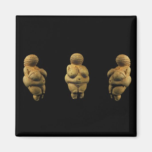 Triple Venus van Willendorf magneet (Voorkant)