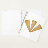 Triple Waffle Ice Cream Cone Zomer Dessert Planner (Display)