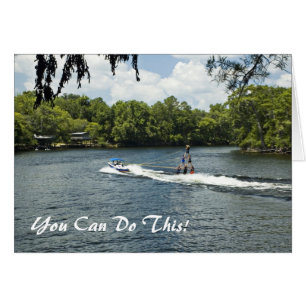 Tripledecker Waterskiers-kaart