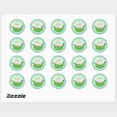 Triplet Cupcake Toppers & Stickers (Vel)