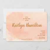 Triplet Elephant Baby shower Kaart (Achterkant)