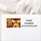 *TRIPLET* TEDDYBEER VOOR DE OUDERLABELS VAN TRIPLE ETIKET (Insitu)