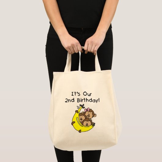 Triplets 2e - Twee Jongens / Een Meisje Tshirts Tote Bag (Voorkant (product))
