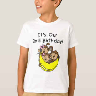 Triplets 2e - Twee Meisjes en een Jongen T-shirt