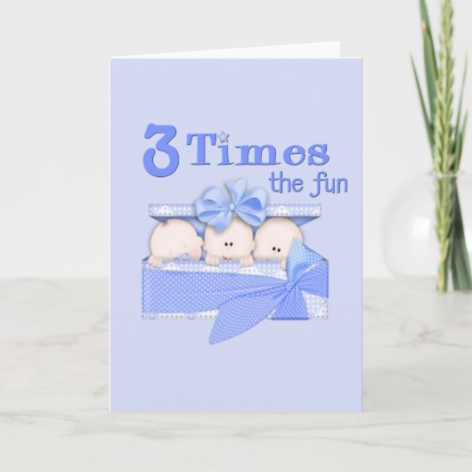 Triplets Aankondiging (Voorkant)