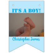 Triplets Baby Boy en Meisje Foto's Vlaggetjes (Tweede vlag)