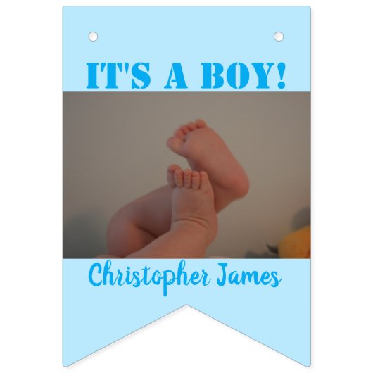 Triplets Baby Boy en Meisje Foto's Vlaggetjes (Tweede vlag)