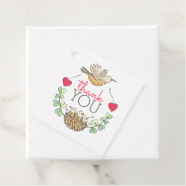 Triplets Baby shower Dank u Bedankjes Labels