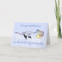 Triplets, Congratulations Birth Of Triplets - Thre