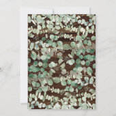 Triplets Sweet Koala Beer Baby shower Uitnodiging (Achterkant)