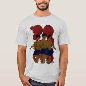 triplets t-shirt (Voorkant)