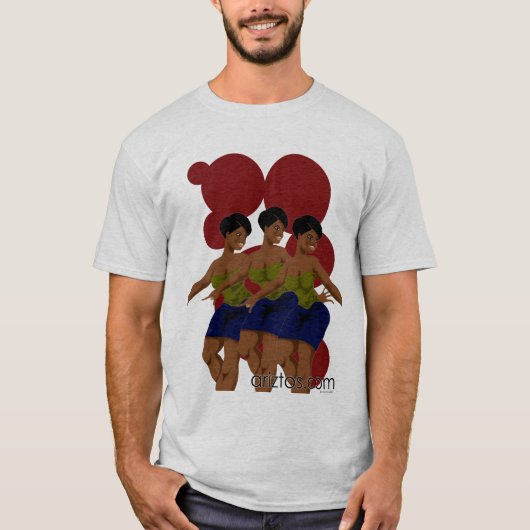 triplets t-shirt (Voorkant)