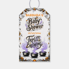 Triplets zijn brouwen Baby shower cadeau Labels Cadeaulabel