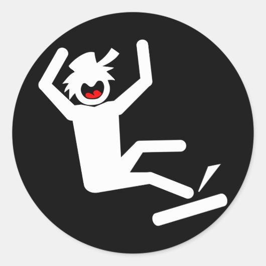 TRIP'N DUDE 15 RONDE STICKER (Voorkant)