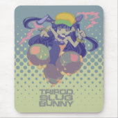 "TRIPOD SLUG BUNNY"mousepad Muismat (Voorkant)