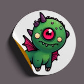 Tripod The Misfit Monster Sticker – Quirky One-Eye