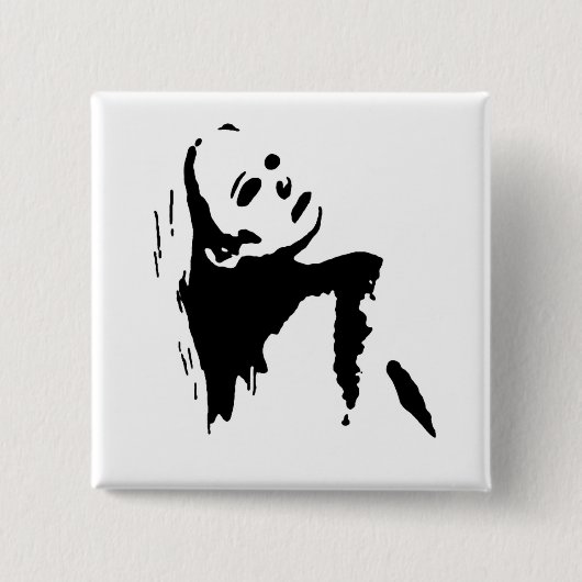 Tripod Vierkante Button 5,1 Cm (Voorkant)