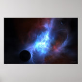 Tripolaire pulsar poster (Voorkant)