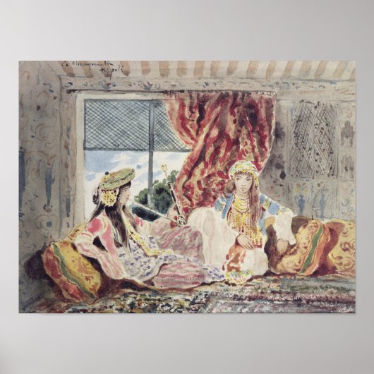 Tripoli, een Harem Poster (Voorkant)