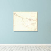 Tripoli, Egypte Canvas Afdruk (Insitu (Houten vloer))