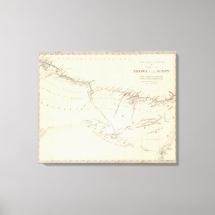 Tripoli, Egypte Canvas Afdruk