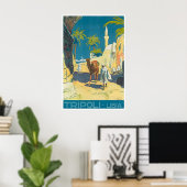 Tripoli Kunst Libië Reisposter Midden-Oosten Poster (Thuiskantoor)