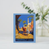 Tripoli - Libië Briefkaart (Staand voorkant)