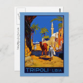 Tripoli - Libië Briefkaart (Voorkant / Achterkant)
