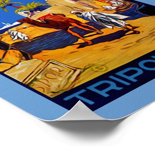 Tripoli - Libië Poster (Hoek)