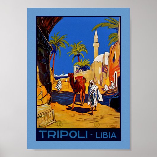 Tripoli - Libië Poster (Voorkant)