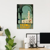 Tripoli Libië Poster Midden-Oosterse Reis Kunstpri (Thuiskantoor)