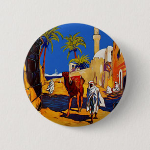 Tripoli - Libië Ronde Button 5,7 Cm