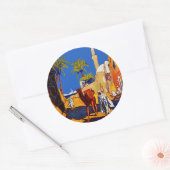 Tripoli - Libië Ronde Sticker (Envelop)
