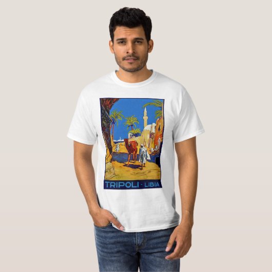 Tripoli - Libië T-shirt (Voorkant volledig)